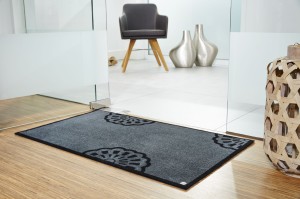 b.b home passion Sauberlaufmatten Lace in Dark Secret von Reinkemeier