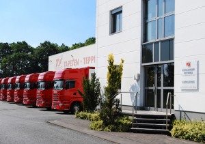 Eingangsfassade des Logistik Standortes Reinkemeier Rietberg